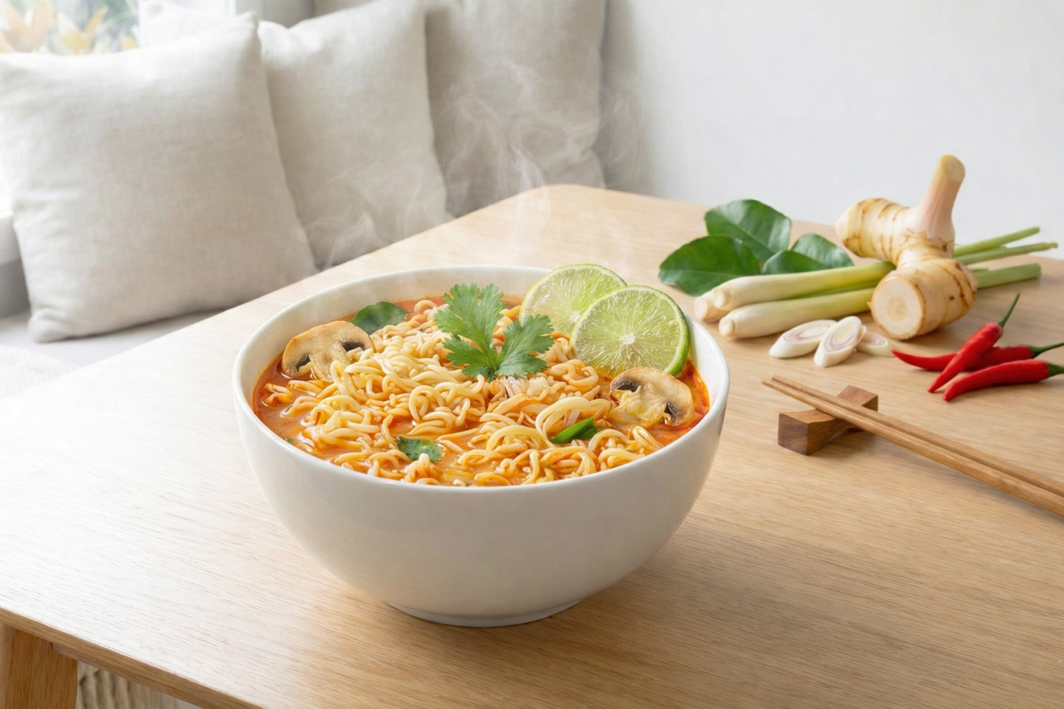 Kim's Bowl Vegetarian Tom Yum Noodle (6-Pack)