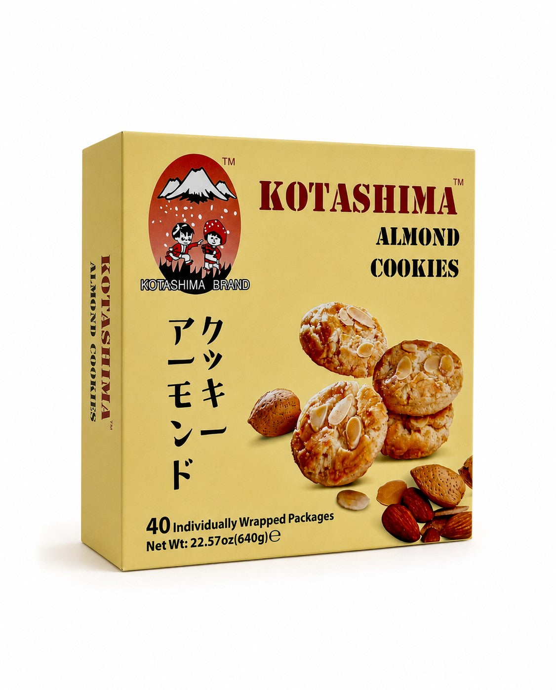 Kotashima Almond Cookies – 40-Pack